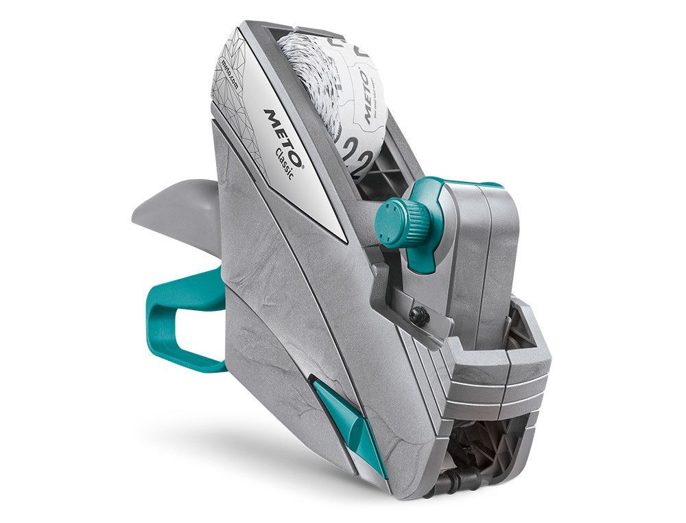 Etiquetadora meto proline s 1 rodillo 10 caracteres alfanumericos para etiquetas 26x12 mm