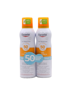 Eucerin Oil Control FPS50 Dry Touch duplo