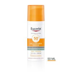 Eucerin Oil Control Tinted Gel Crema Claro SPF 50