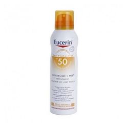 Eucerin Sun Protection 50 Spray Transparente Dry Touch Sensitive Protect 1 Envase 200 ml