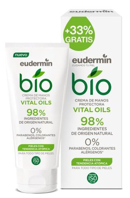 Eudermin Crema Manos Bio 75 + 33 %