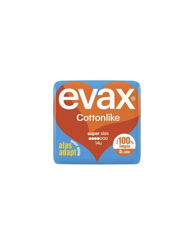 Evax Cottonlike Alas Súper 14 unidades