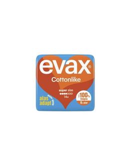 Evax Cottonlike Alas Súper 14 unidades