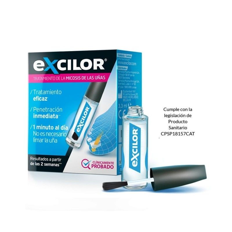 Excilor Tratamiento De La Micosis De Las Unas Pincel 33ml