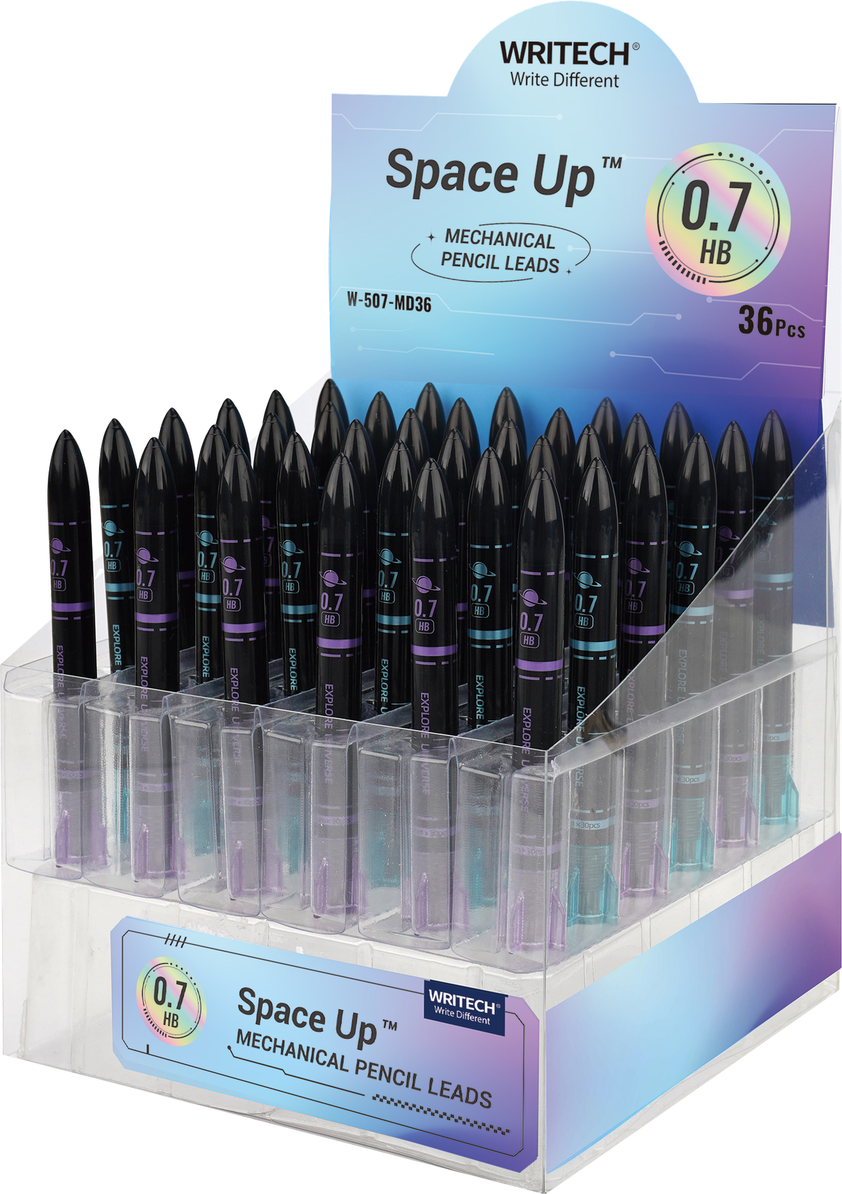 Exp 36 Tubo de 30 Minas 0,7mm HB