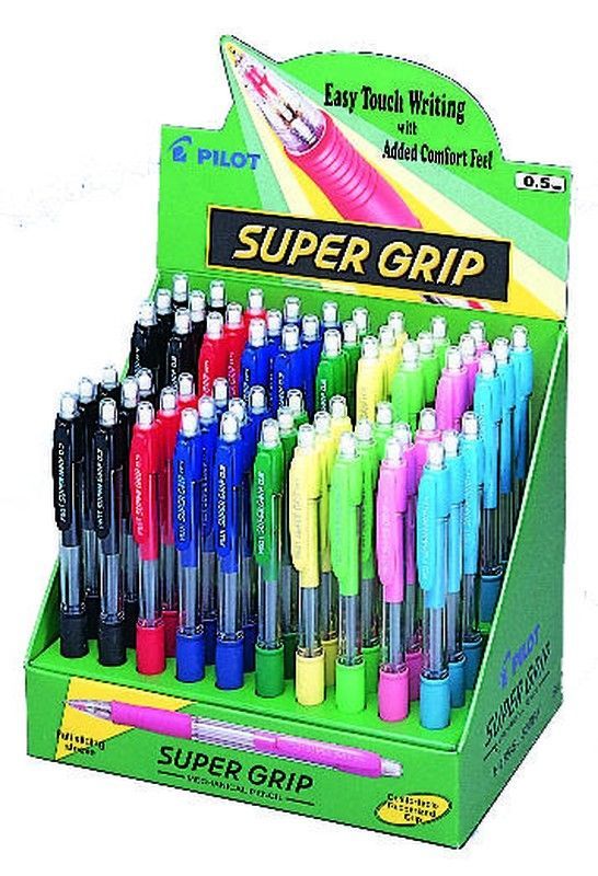 Expositor con 60 Portaminas Supergrip H185SL