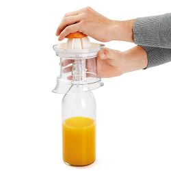 Exprimidor Citricos 'Citrus+' 2 En 1 300Ml Ø14X15Cm Metaltex