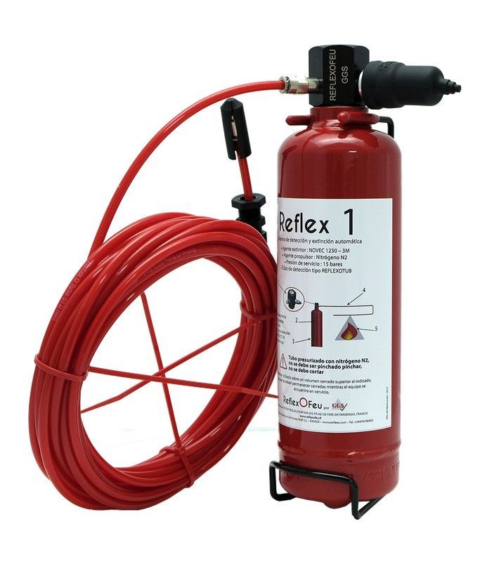 Extinción automatica para cuadros electricos