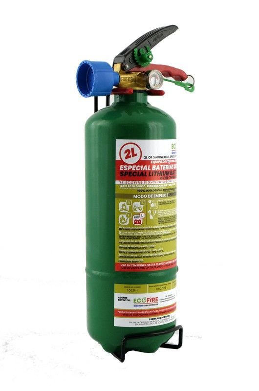 Extintor 2L ECOFIRE ecológico y biodegradable