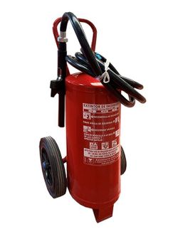 Extintor carro de polvo ABC 25kg. MADE IN SPAIN.