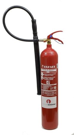 Extintor co2 5kg. MADE IN SPAIN.