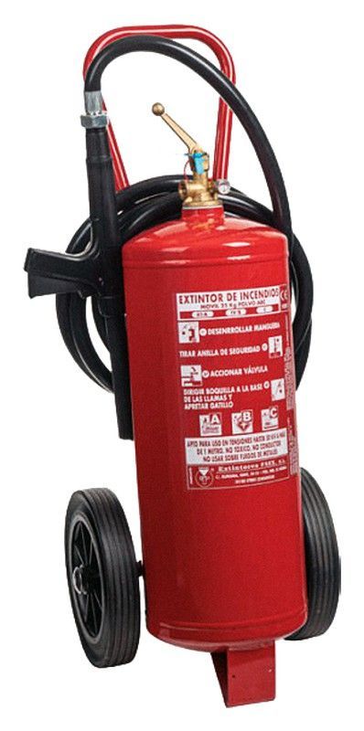 Extintor de polvo D (metales) 25 kg. MADE IN SPAIN