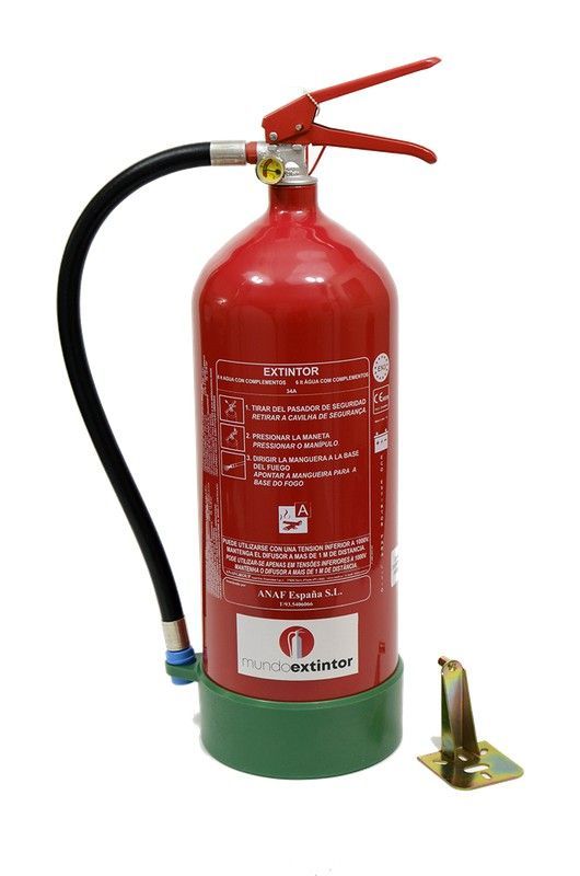 Extintor ION-LITIO 6 L. Especial vehiculos electricos.