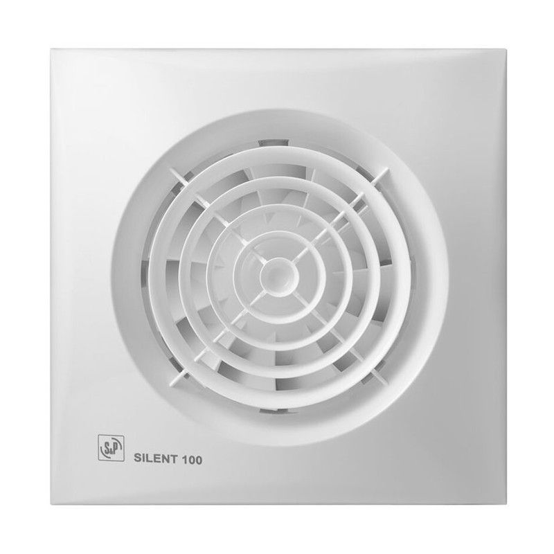 Extr. Baño S&P Kit Silent 100cz 12v+Ct