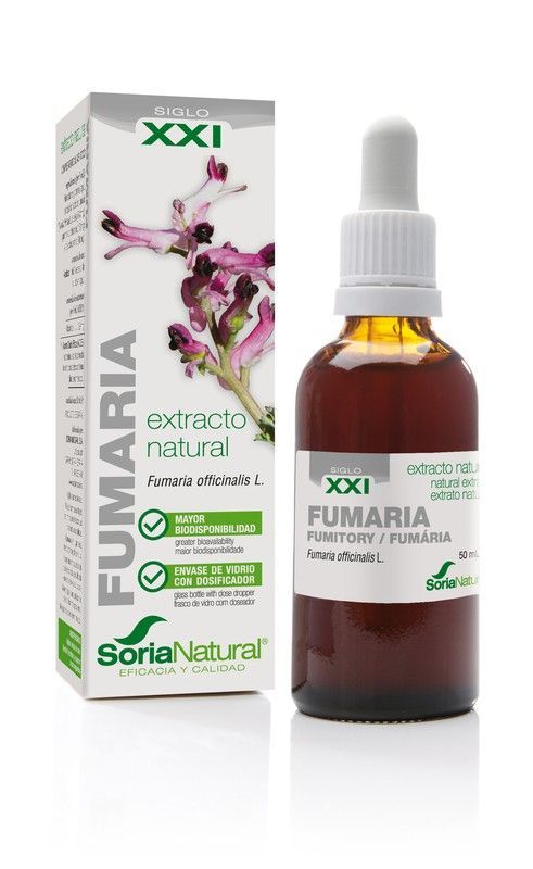 Extracto De Fumaria S Xxi 50ml Soria Natural