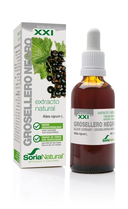 Extracto De Grosellero Negro S Xxi 50ml Soria Natural
