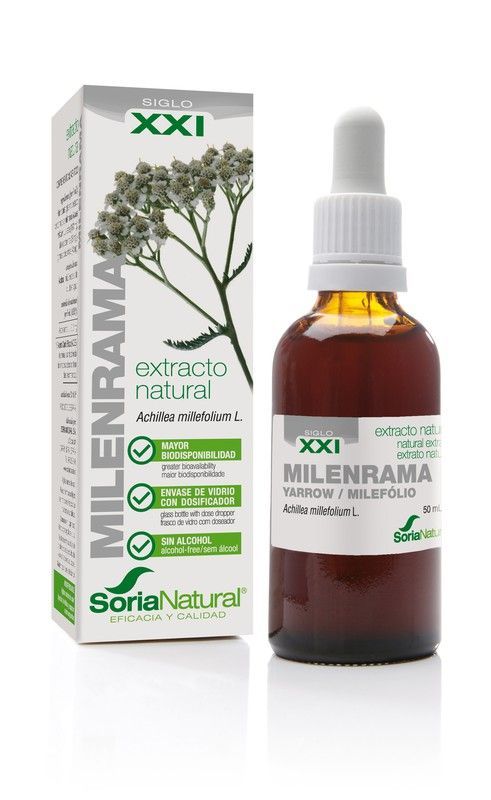 Extracto De Milenrama En Ciclodextrinas S Xxi 50ml Soria Natural