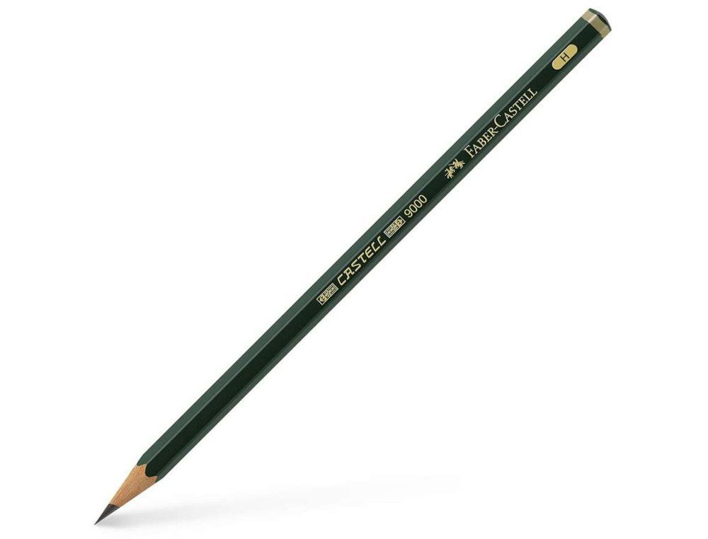 FABER CASTELL Ecolápiz Castell 9000 H Grafito Ref. 119011