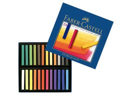 Faber Castell Estuche 24 barras soft pastel 128324