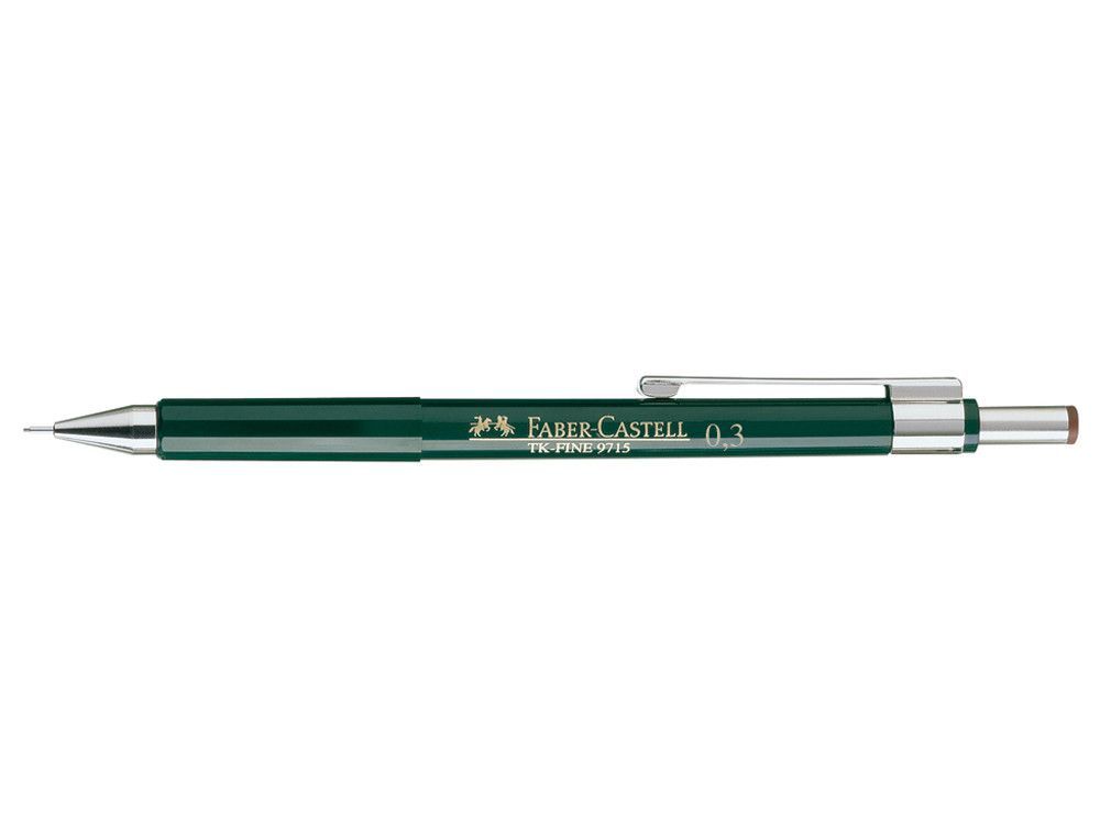 FABER CASTELL Portaminas TK-FINE Trazo 0.3 mm Verde 136300