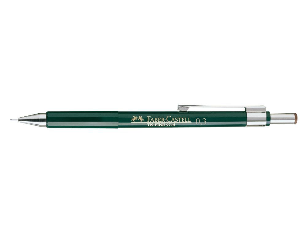 FABER CASTELL Portaminas TK-FINE Trazo 0.5 mm Verde 136500