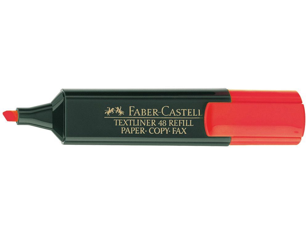 FABER CASTELL Textliner 48 Marcador fluorescente Rojo 154821