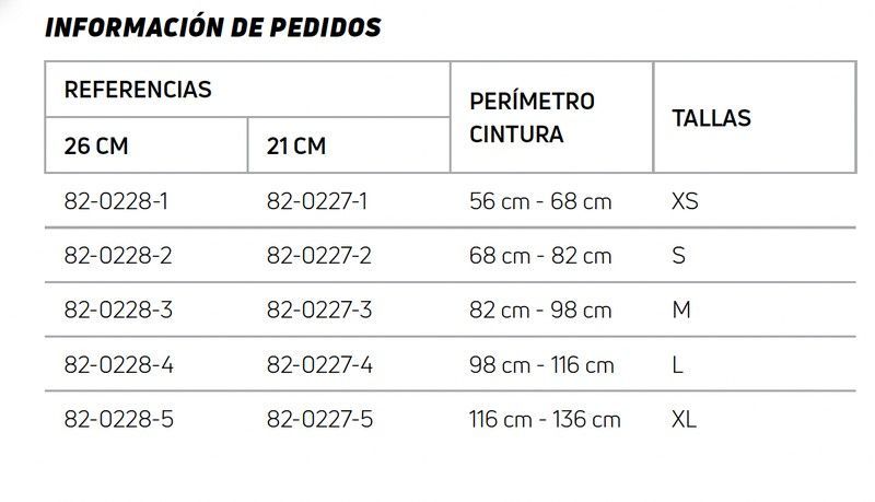Faja Porostrap 26cm DJO
