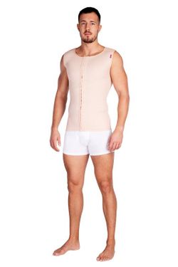 Faja post liposucción lipoelastic, masculina hasta caderas