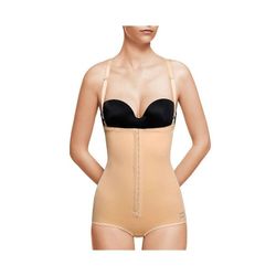 Faja  post liposucción por encima de rodillas reforzada y cierre corchetes