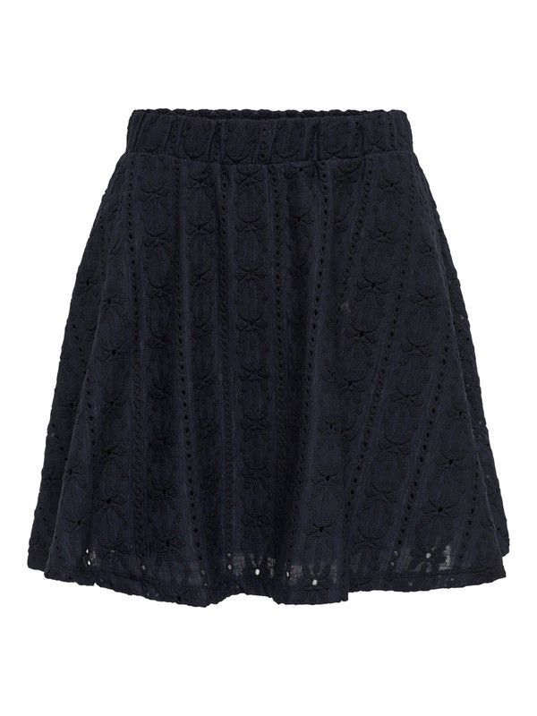 Falda corta skater con calados Jdy Night Sky