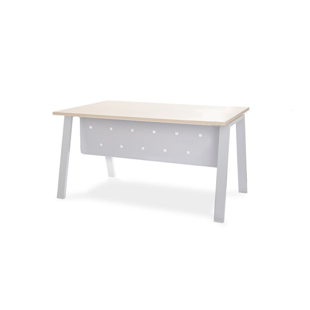 Faldón Metálico Blanca/Total Para Mesa 140 cm. Blanco