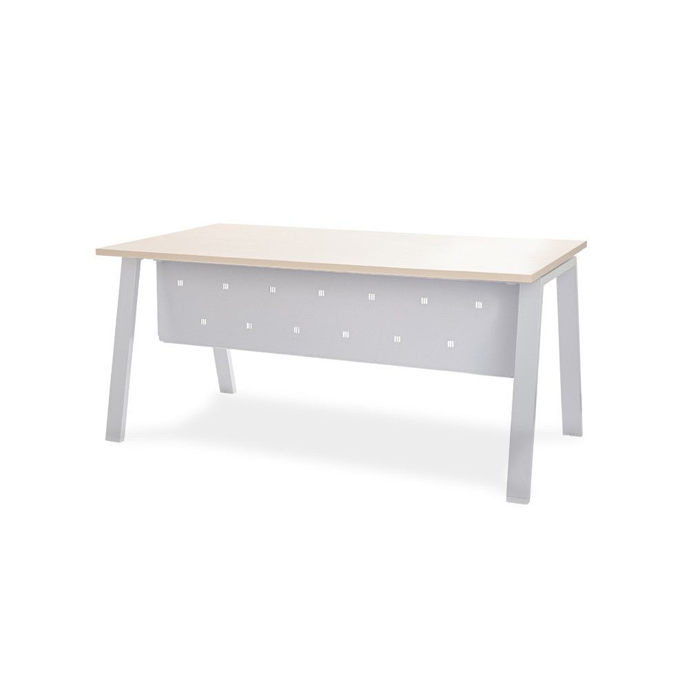 Faldón Metálico Blanca/Total Para Mesa 160 cm. Blanco