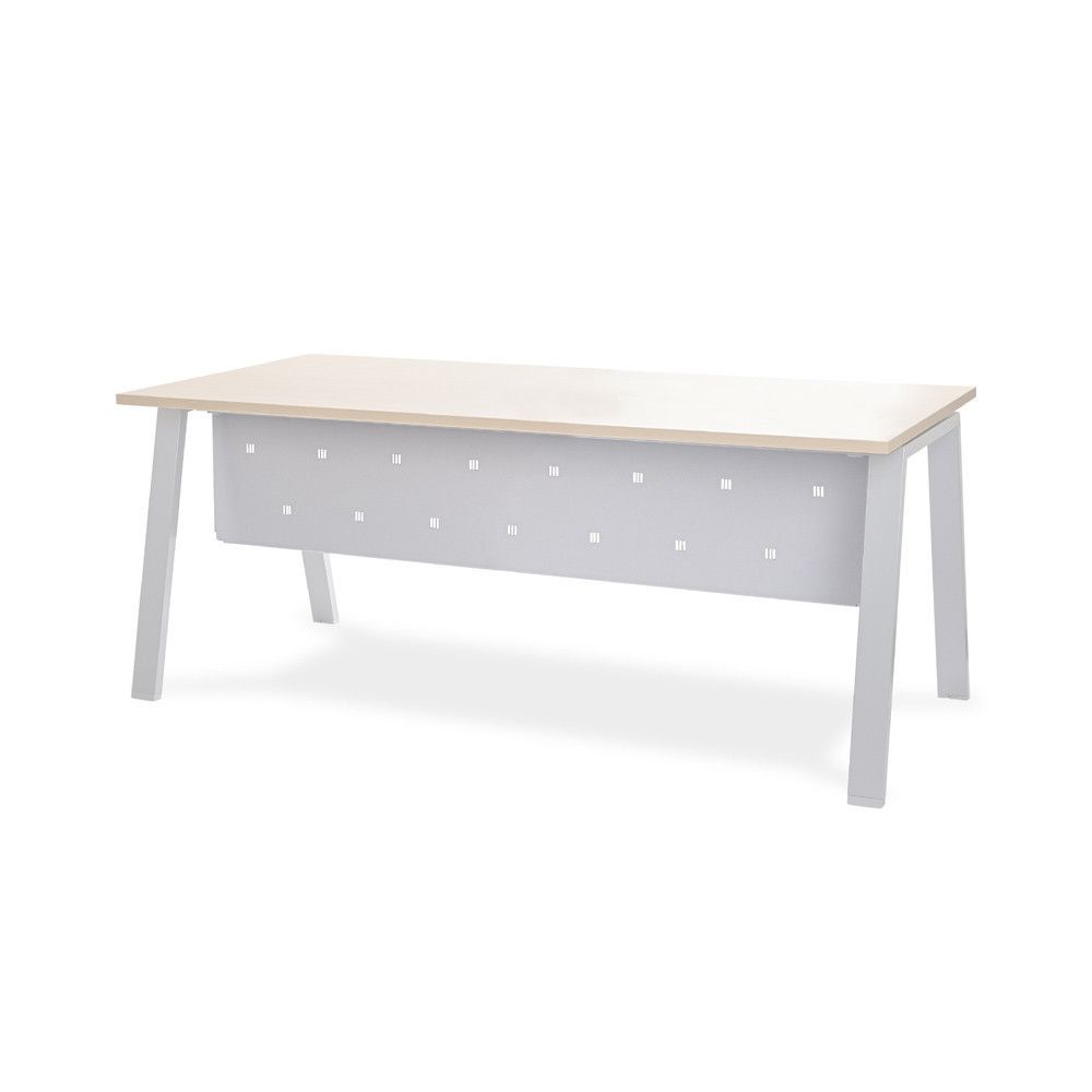 Faldón Metálico Blanca/Total Para Mesa 180 cm. Blanco