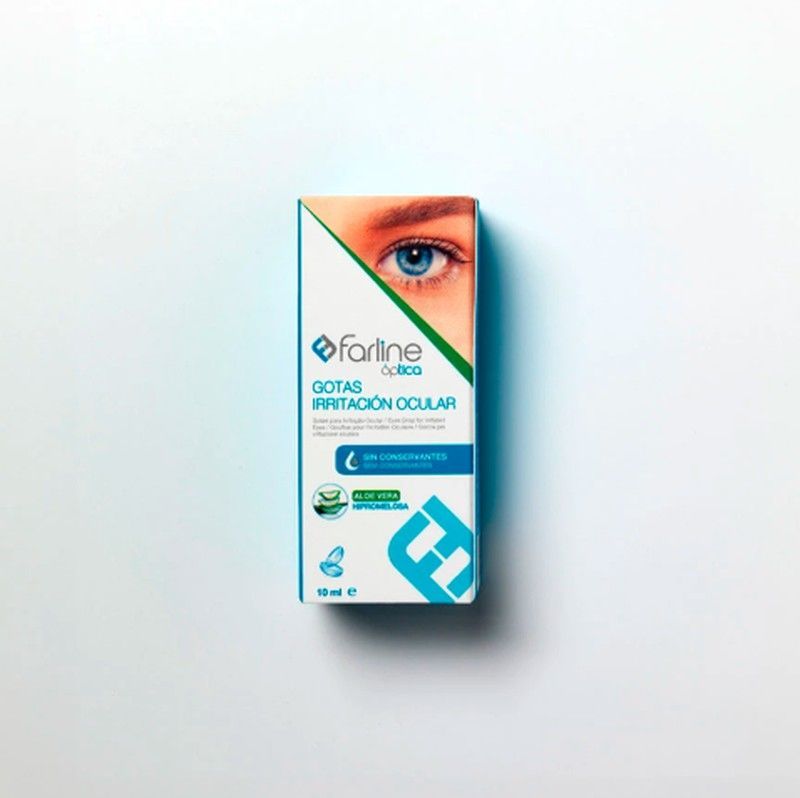 Farline Gotas Irritación Ocular Aloe Vera Multidosis 10 ml