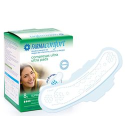 Farmaconfort Compresas Ultra Super 8 Unidades