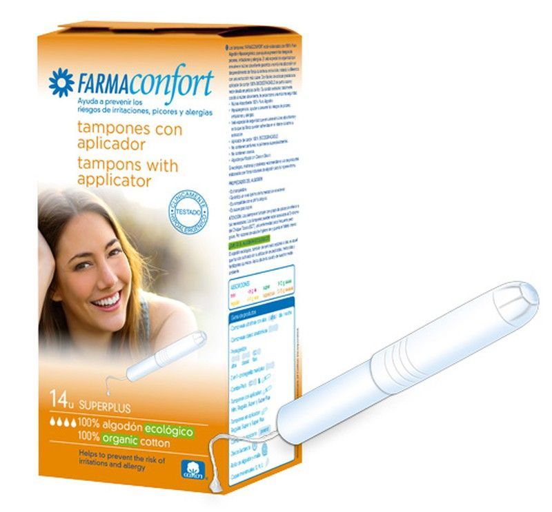Farmaconfort Tampones Mini Con Super Plus 14 Unidades