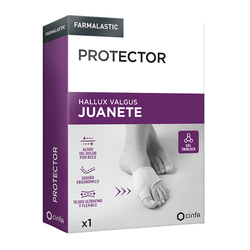 Farmalastic Protector Tubular para Juanetes – Gel flexible que Alivia Rozaduras