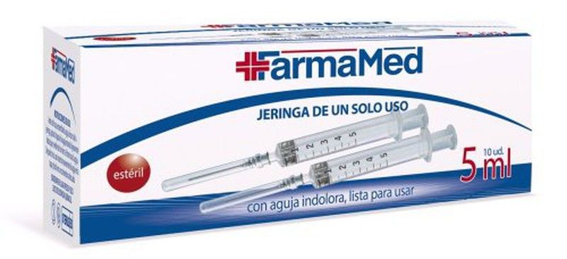 Farmamed Jeringa Monouso 5Ml. (10U) 5379