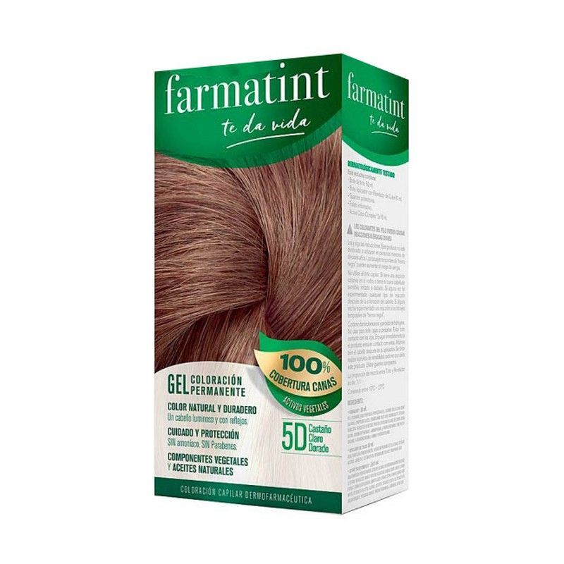 Farmatint 5D Castaño Claro Dorado