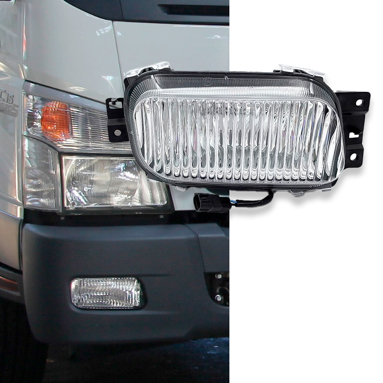 Faro antiniebla delantero derecho (lado acompañante) Mitsubishi Canter II desde 2005