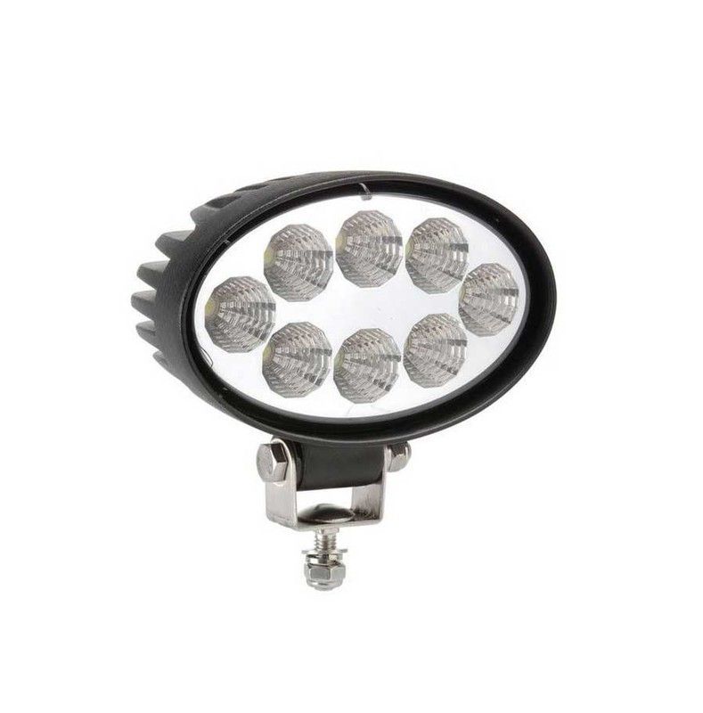 Faro de trabajo ovalado con 8 LEDS FT-049