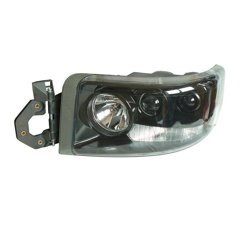 Faro Delantero Izquierdo Negro Manual Renault VI Premium con antiniebla (2006-)