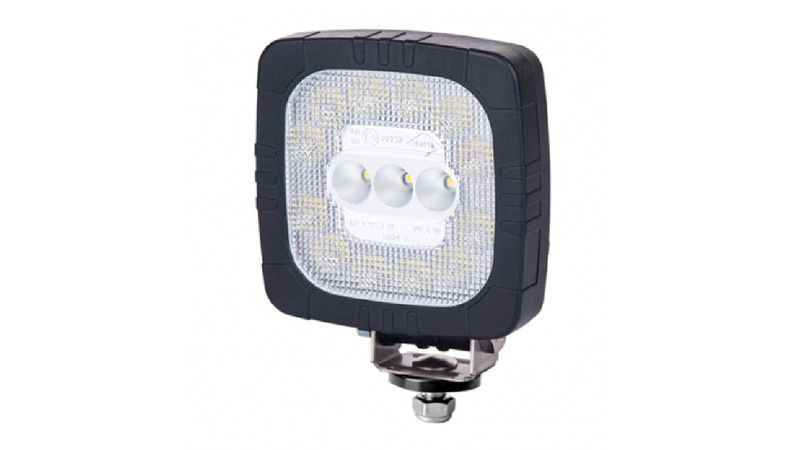 Faro marcha atras + luz de trabajo led bitensión 12/24V