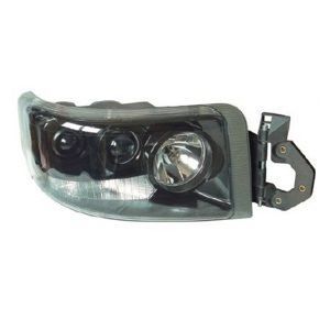 Faro Renault Premium (06-) Negro Izquierdo 05254710 LEO