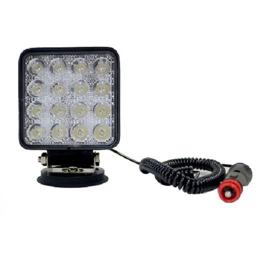 Faro Trab. Magnet. Cuad. 4500Lm 10-30V LMP1015 PCY