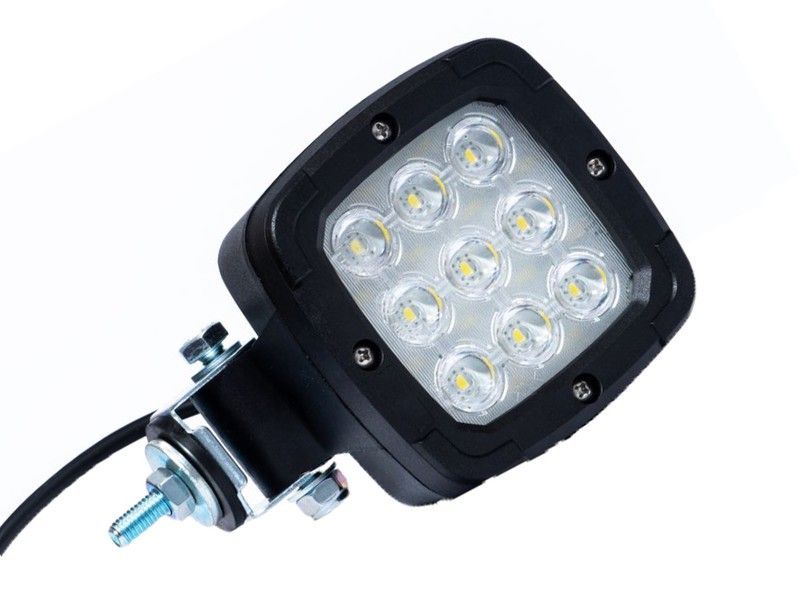 Faro trabajo cuadrado con 9 LEDS homologado para marcha atrás FT-064LED - Fristom