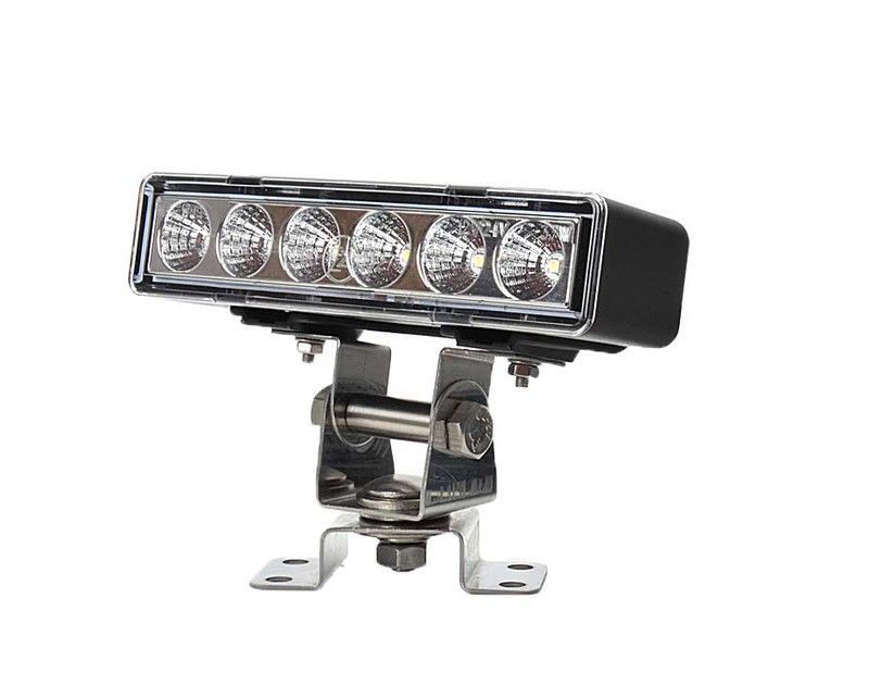 Faro trabajo rectangular con 6 LEDS 99-0865 - Was