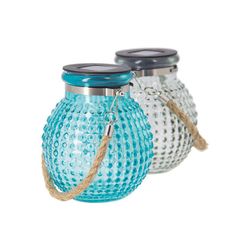 Farol De Cristal Solar Led Ip44 12 Uds