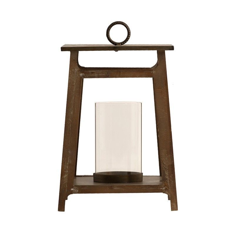 Farol Hierro 30x30x48 cm