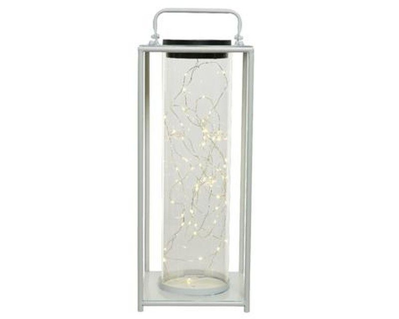 Farol solar de hierro h 79.00cm Lumineo